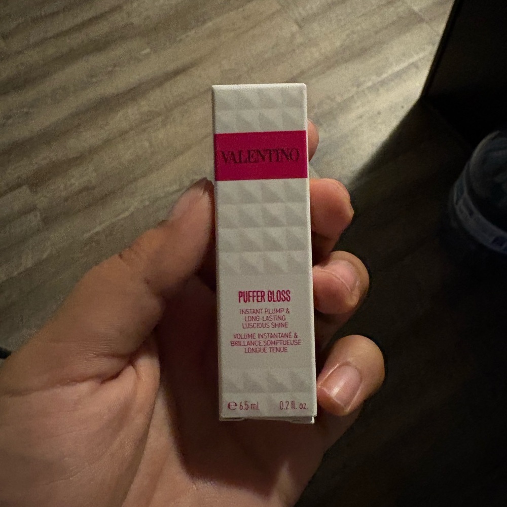 Valentino Puffer Gloss - Pink